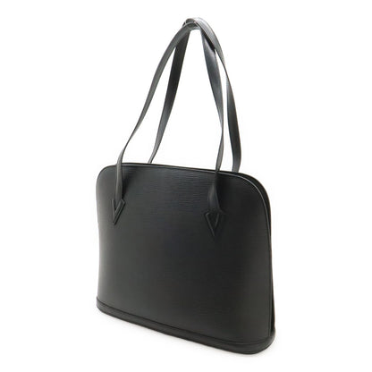 Louis Vuitton Epi Lussac Shoulder Bag Tote Leather Noir Black — view 2