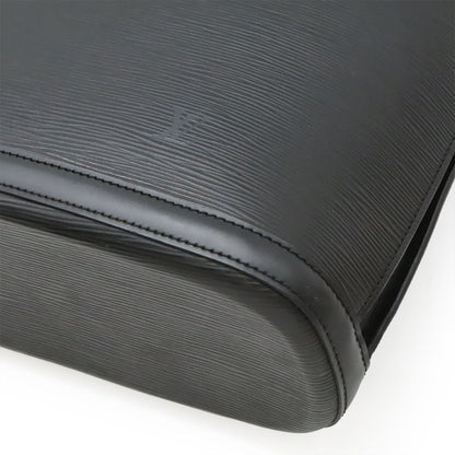 Louis Vuitton Epi Lussac Shoulder Bag Tote Leather Noir Black — view 3