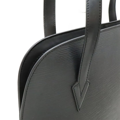 Louis Vuitton Epi Lussac Shoulder Bag Tote Leather Noir Black — view 5
