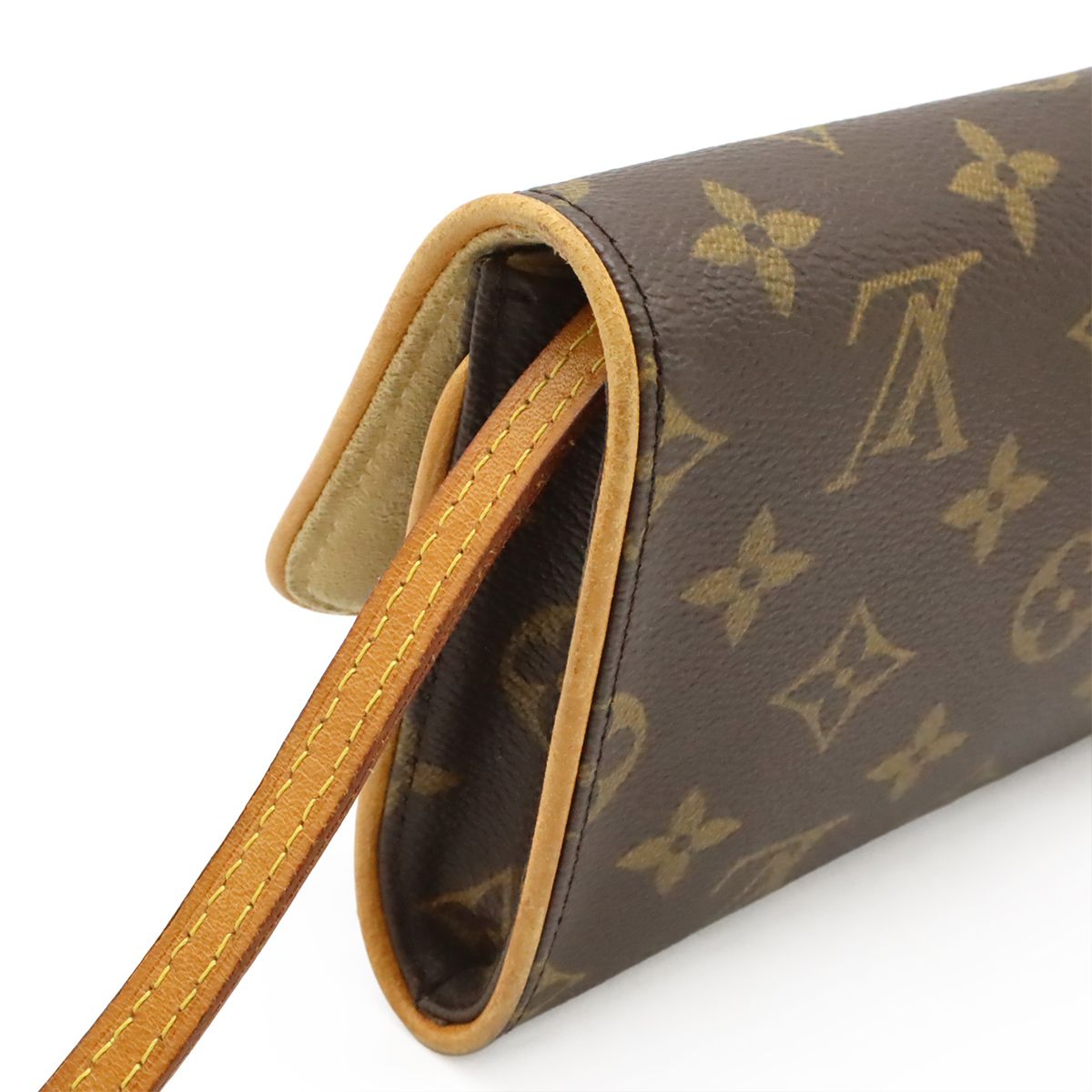 Louis Vuitton Monogram Pochette Twin GM Shoulder Bag Crossbody 2-Way Clutch — view 4