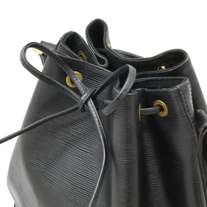 Louis Vuitton Epi Noe Shoulder Bag Drawstring Noir Black Gold — view 4