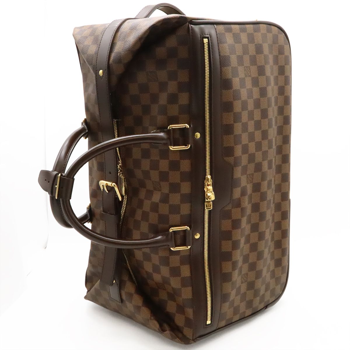 Louis Vuitton Damier Eole 50 Boston Bag Travel Purse 2-Way with Casters — view 5