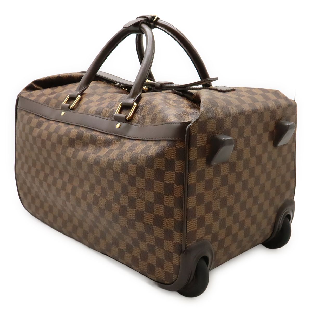 Louis Vuitton Damier Eole 50 Boston Bag Travel Purse 2-Way with Casters — view 2