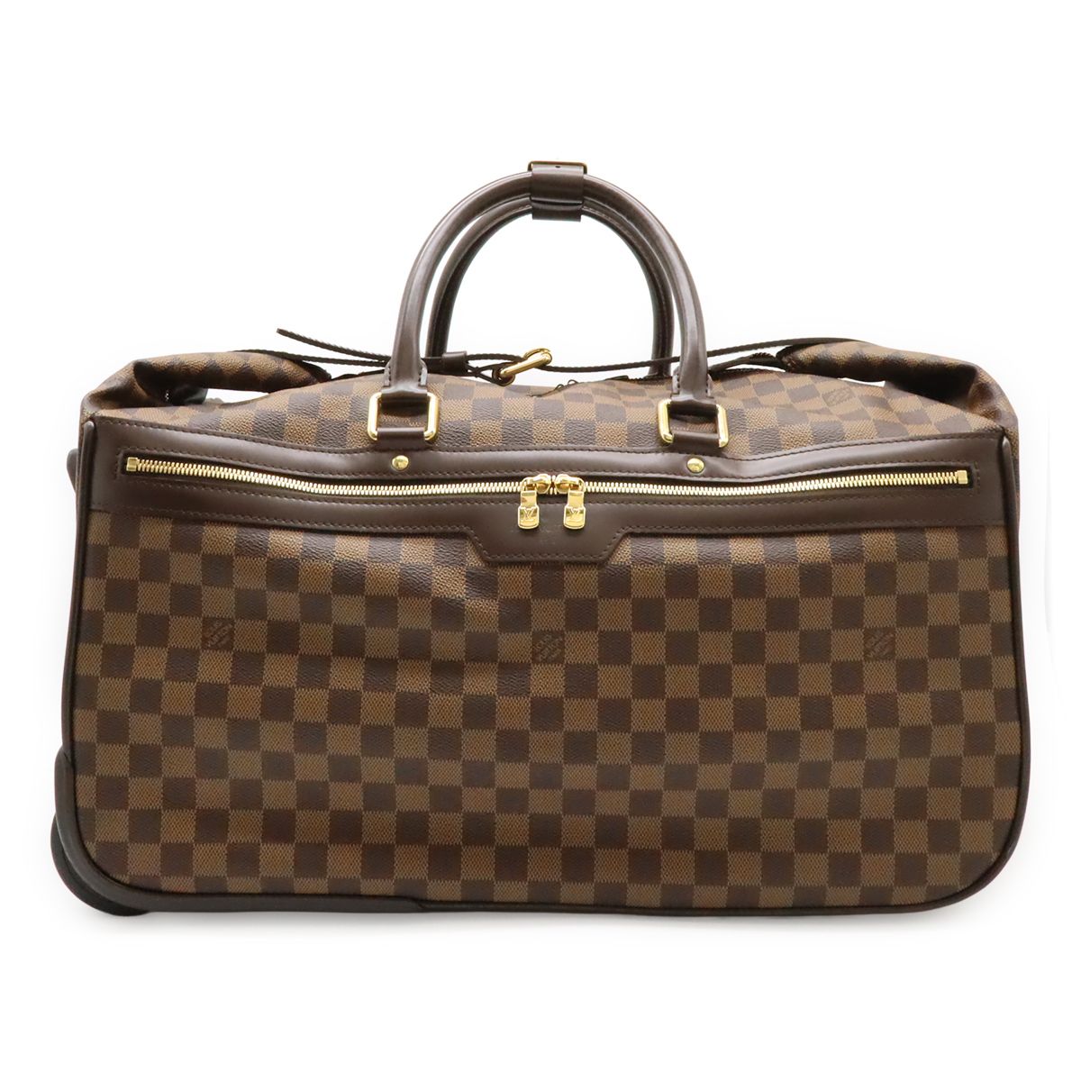 Louis Vuitton Damier Eole 50 Boston Bag Travel Purse 2-Way with Casters