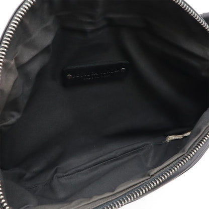 Bottega Veneta Intrecciato Belt Bag Waist Pouch Hip Leather Black — view 6