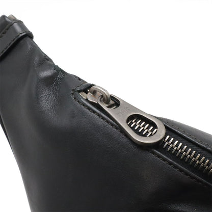 Bottega Veneta Intrecciato Belt Bag Waist Pouch Hip Leather Black — view 4