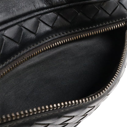 Bottega Veneta Intrecciato Belt Bag Waist Pouch Hip Leather Black — view 8