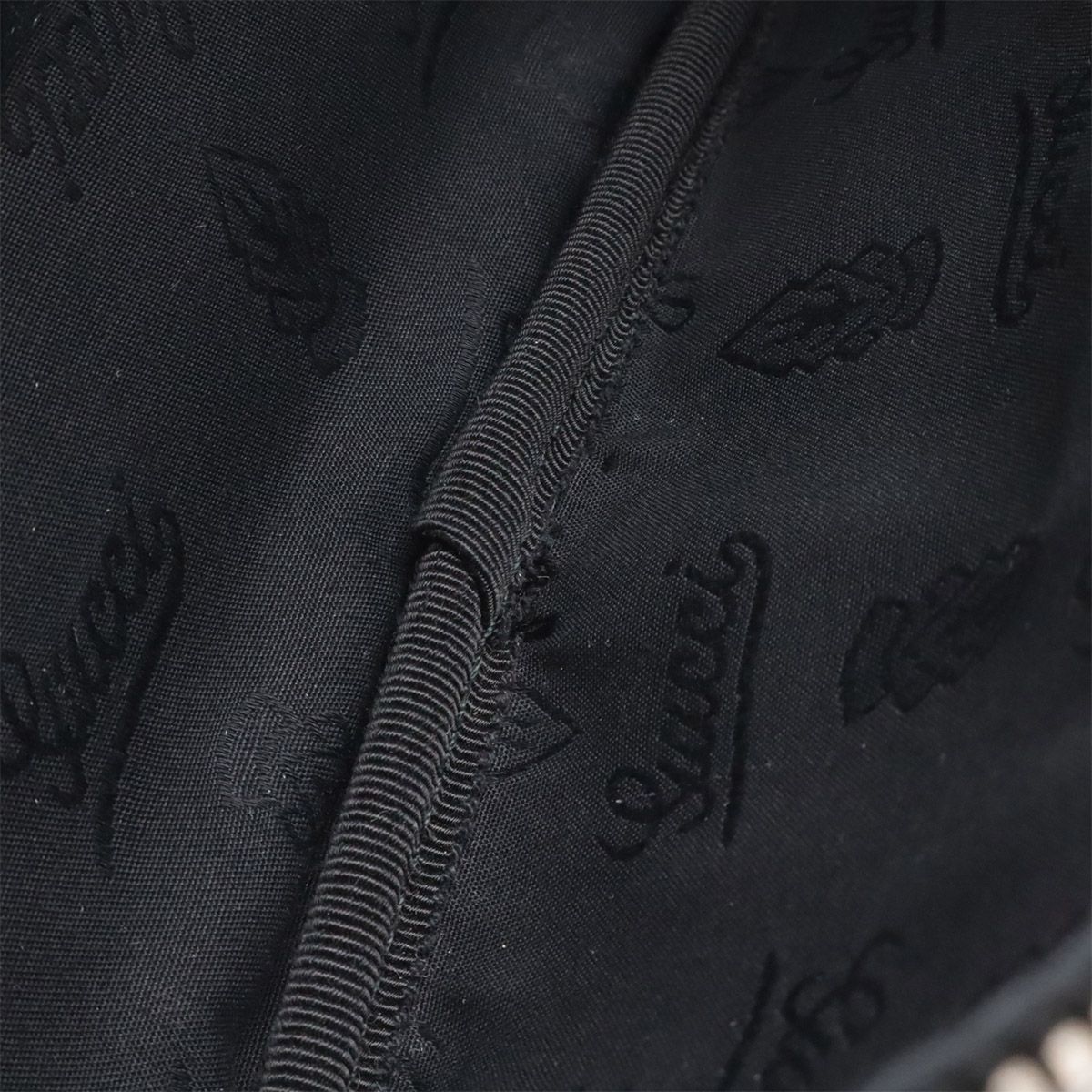 Gucci GG Supreme Belt Bag Waist Pouch Hip Leather Black — view 7