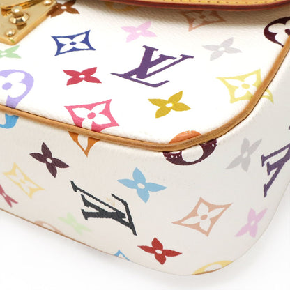 Louis Vuitton Monogram Multicolor Sologne Shoulder Bag Crossbody Blanc White — view 3