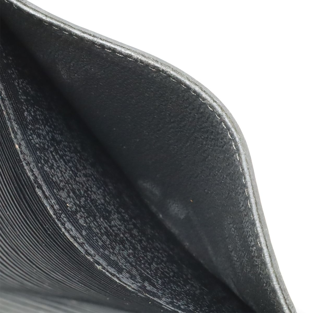 Louis Vuitton Epi Solferino GM Boston Bag Noir Black Gold — view 8