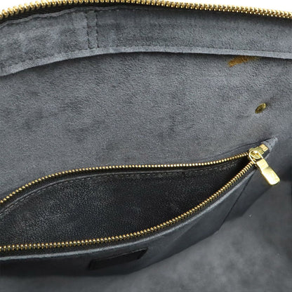 Louis Vuitton Epi Solferino GM Boston Bag Noir Black Gold — view 7