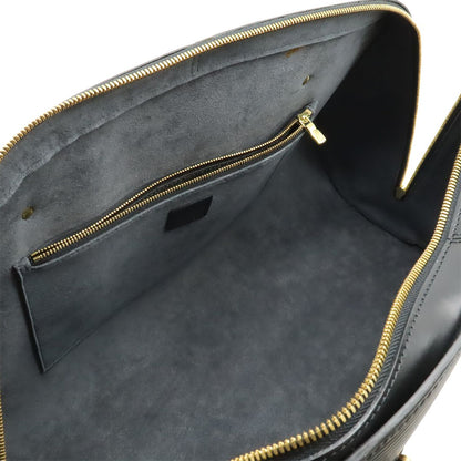 Louis Vuitton Epi Solferino GM Boston Bag Noir Black Gold — view 6