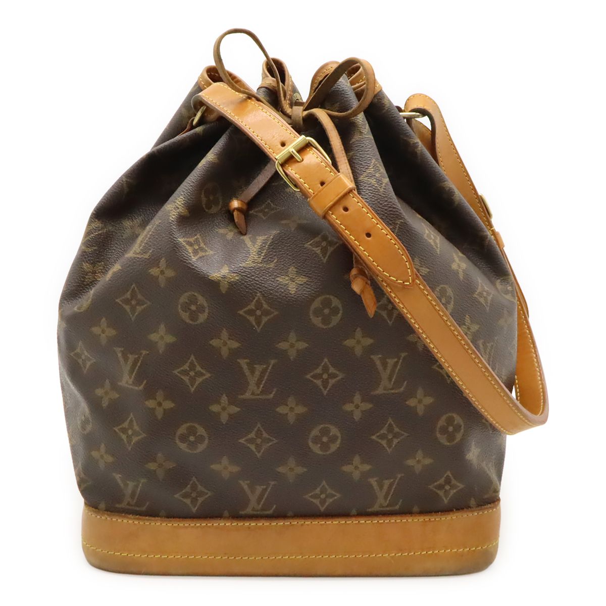 Louis Vuitton Monogram Noe Shoulder Bag Semi Drawstring
