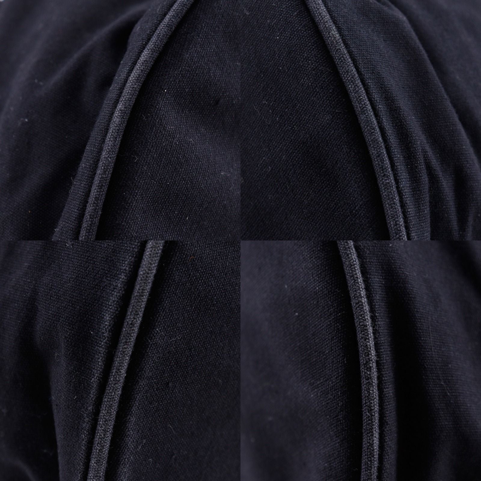Chanel Pool Logo Cotton Black Shoulder — view 4