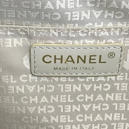 Chanel Tote Window Line Gray Ivory — view 8