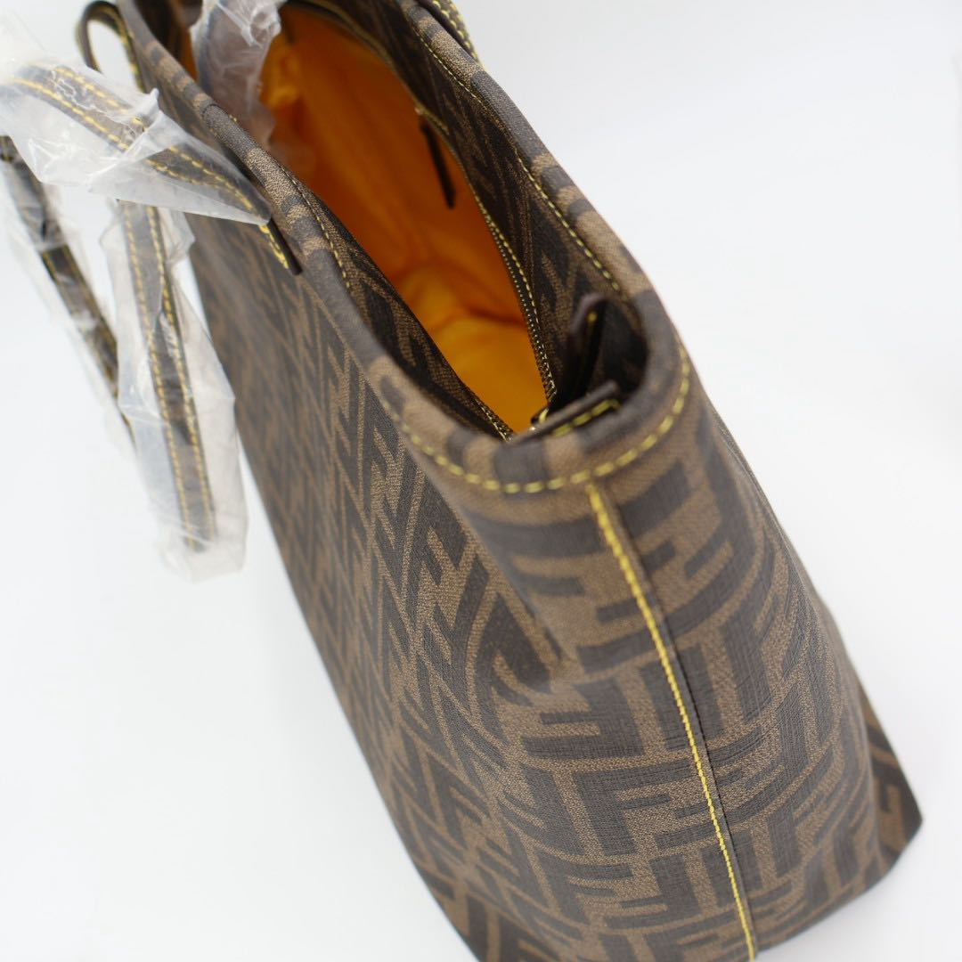 Fendi Zucca Pattern Tote — view 8