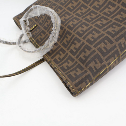 Fendi Zucca Pattern Tote — view 3