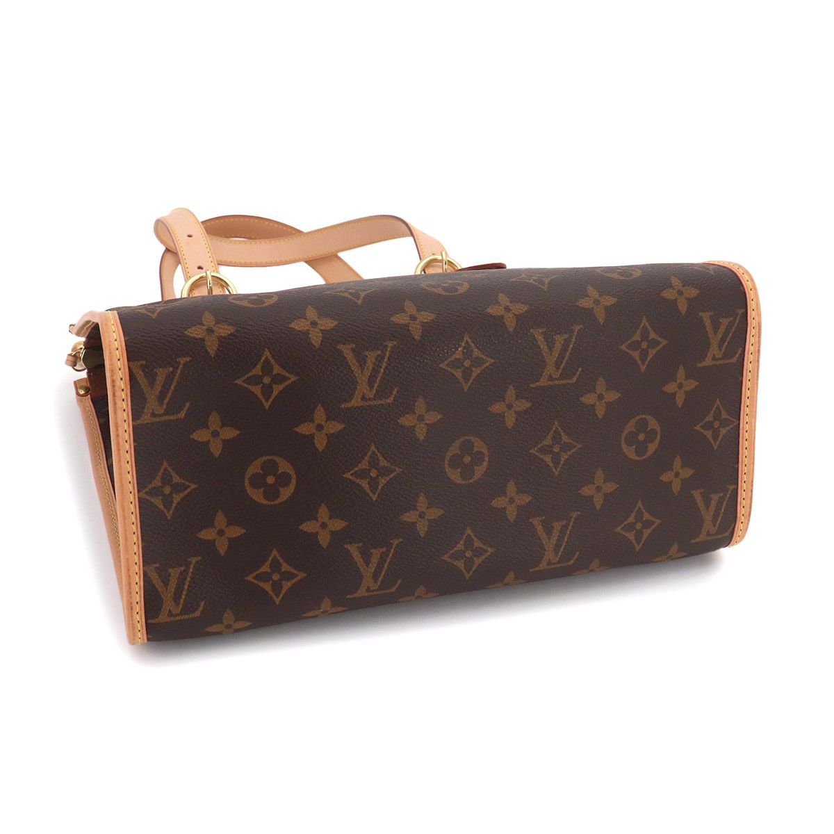 Louis Vuitton Monogram Popincourt Au Tote Brown Gold — view 5