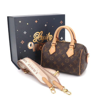 Louis Vuitton Monogram Speedy Bandouliere 20 2-Way Bag Beige — view 2