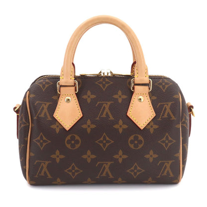 Louis Vuitton Monogram Speedy Bandouliere 20 2-Way Bag Beige — view 3
