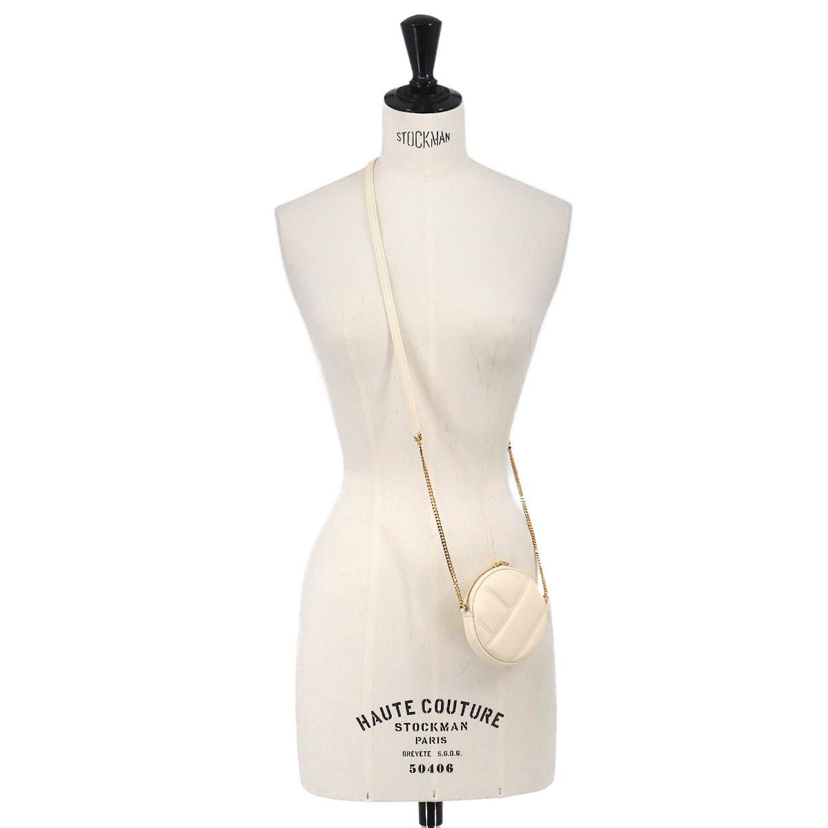 Bvlgari Serpenti Cabochon Mini Shoulder Bag Leather White — view 8