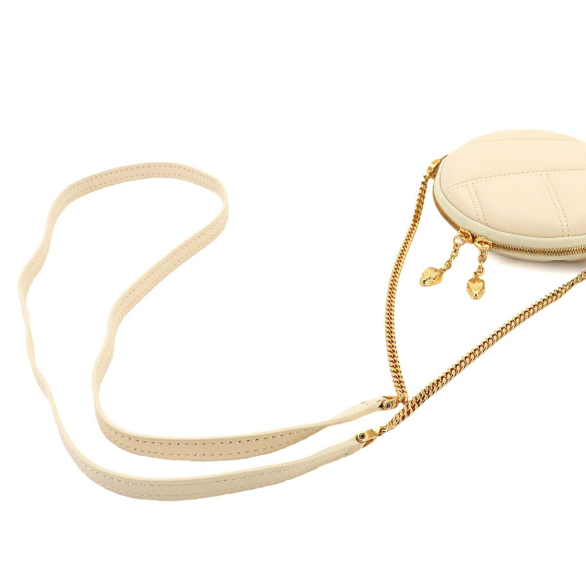 Bvlgari Serpenti Cabochon Mini Shoulder Bag Leather White — view 5