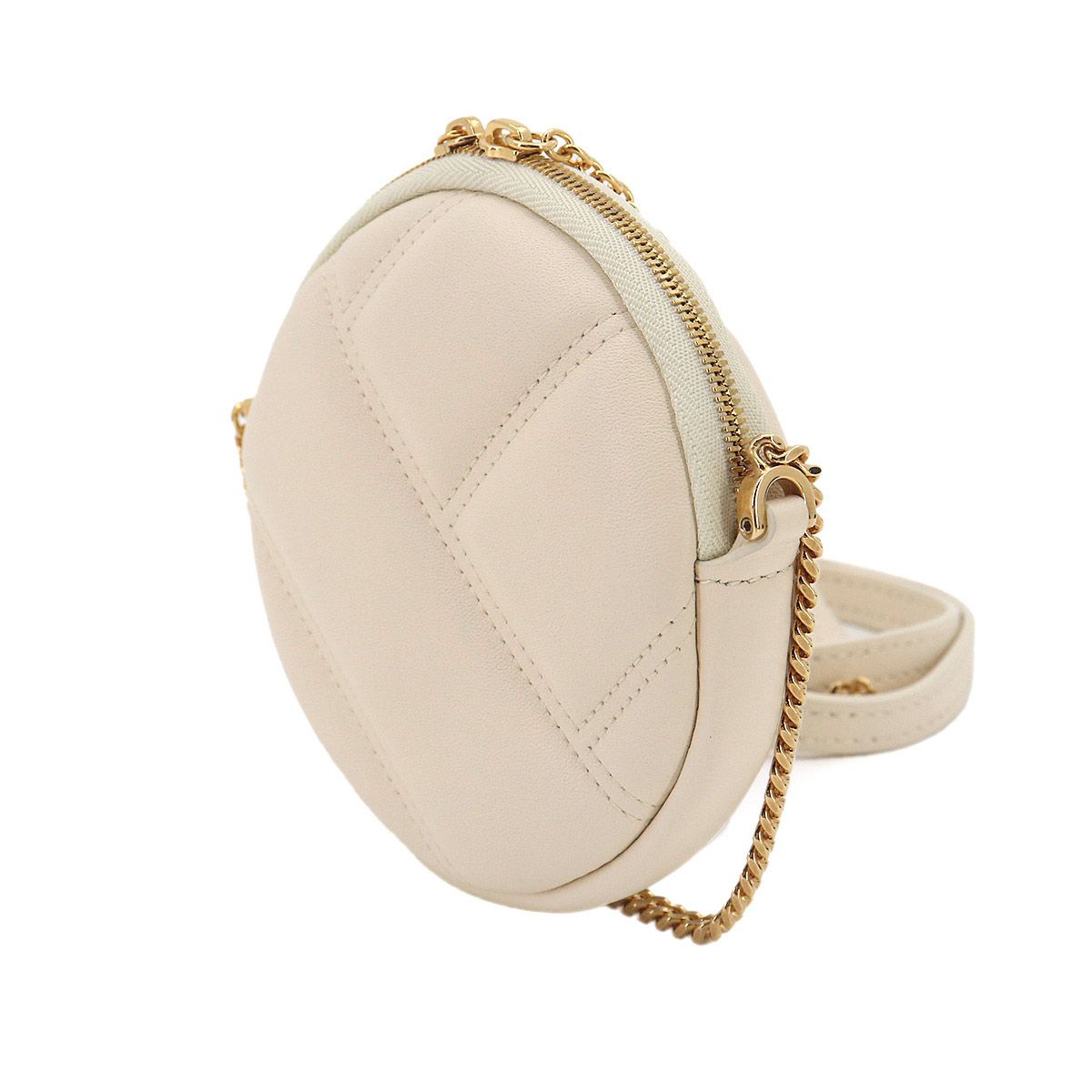 Bvlgari Serpenti Cabochon Mini Shoulder Bag Leather White — view 3
