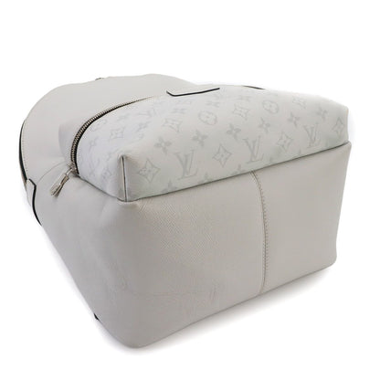 Louis Vuitton Taigarama Discovery Backpack Leather Blanc — view 4