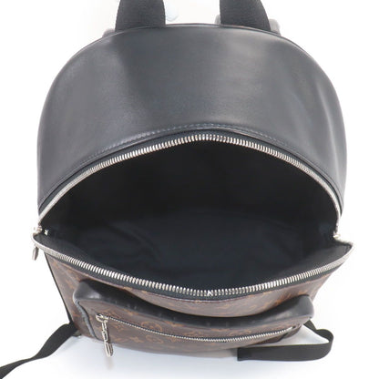 Louis Vuitton Monogram Macassar Josh NV Backpack Brown Black — view 5