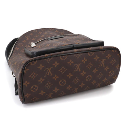 Louis Vuitton Monogram Macassar Josh NV Backpack Brown Black — view 4