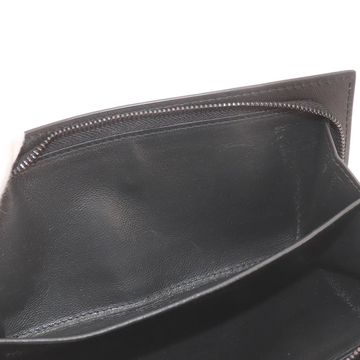Bottega Veneta Intrecciato Bifold Wallet Leather Black — view 8