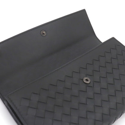 Bottega Veneta Intrecciato Bifold Wallet Leather Black — view 5