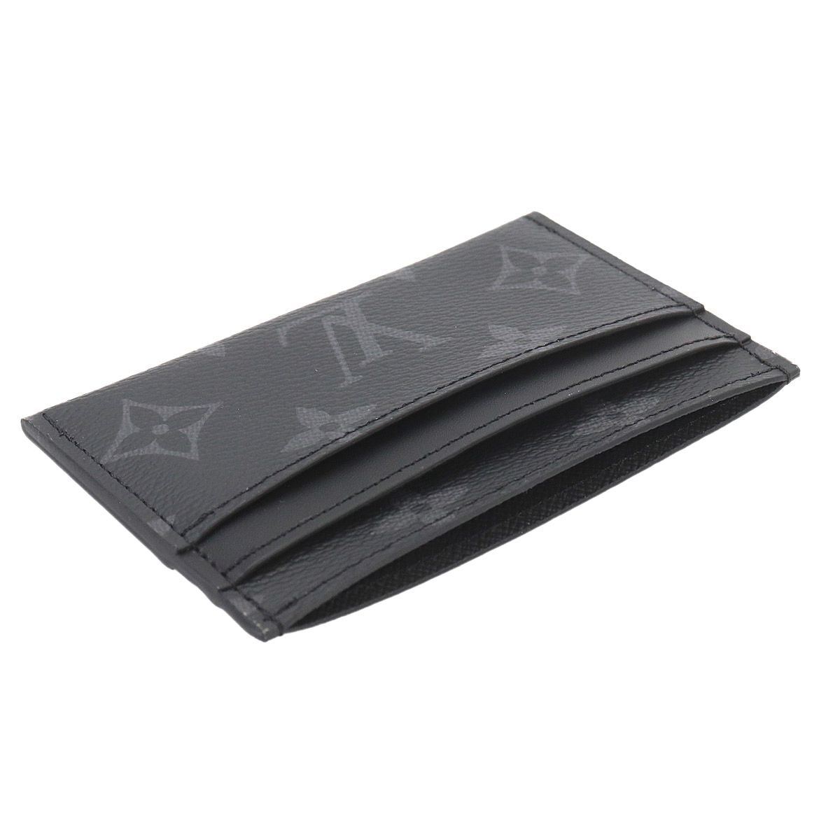 Louis Vuitton Monogram Eclipse Card Holder Double Case — view 8
