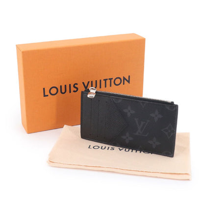 Louis Vuitton Taigarama Coin Card Holder Case Noir — view 2