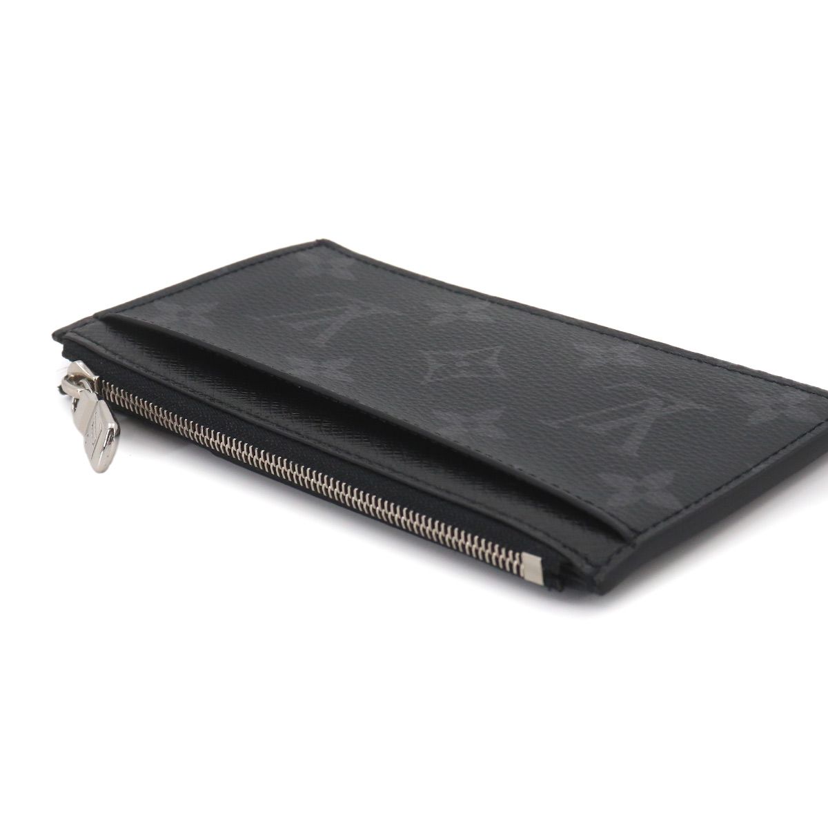 Louis Vuitton Taigarama Coin Card Holder Case Noir — view 8