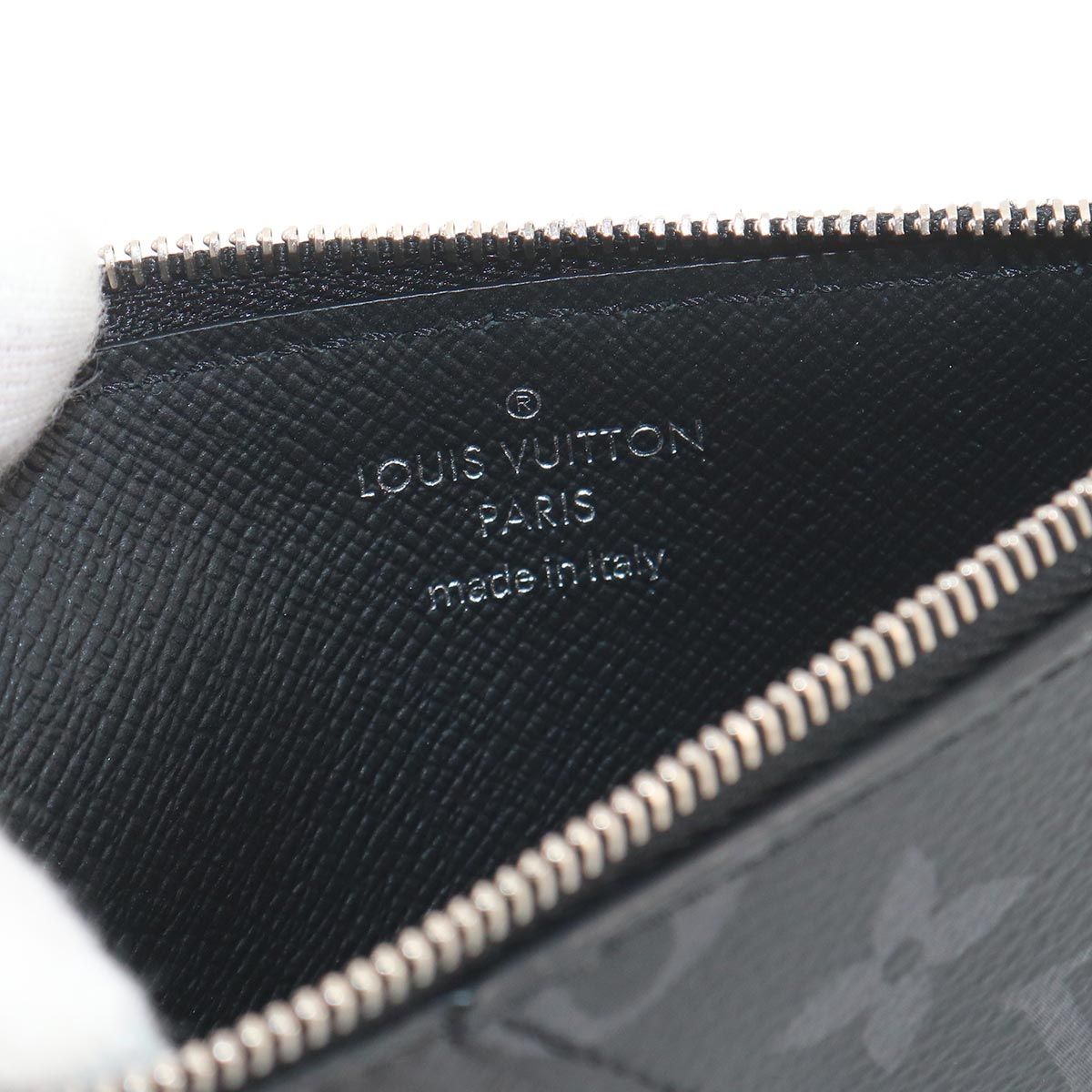 Louis Vuitton Taigarama Coin Card Holder Case Noir — view 7