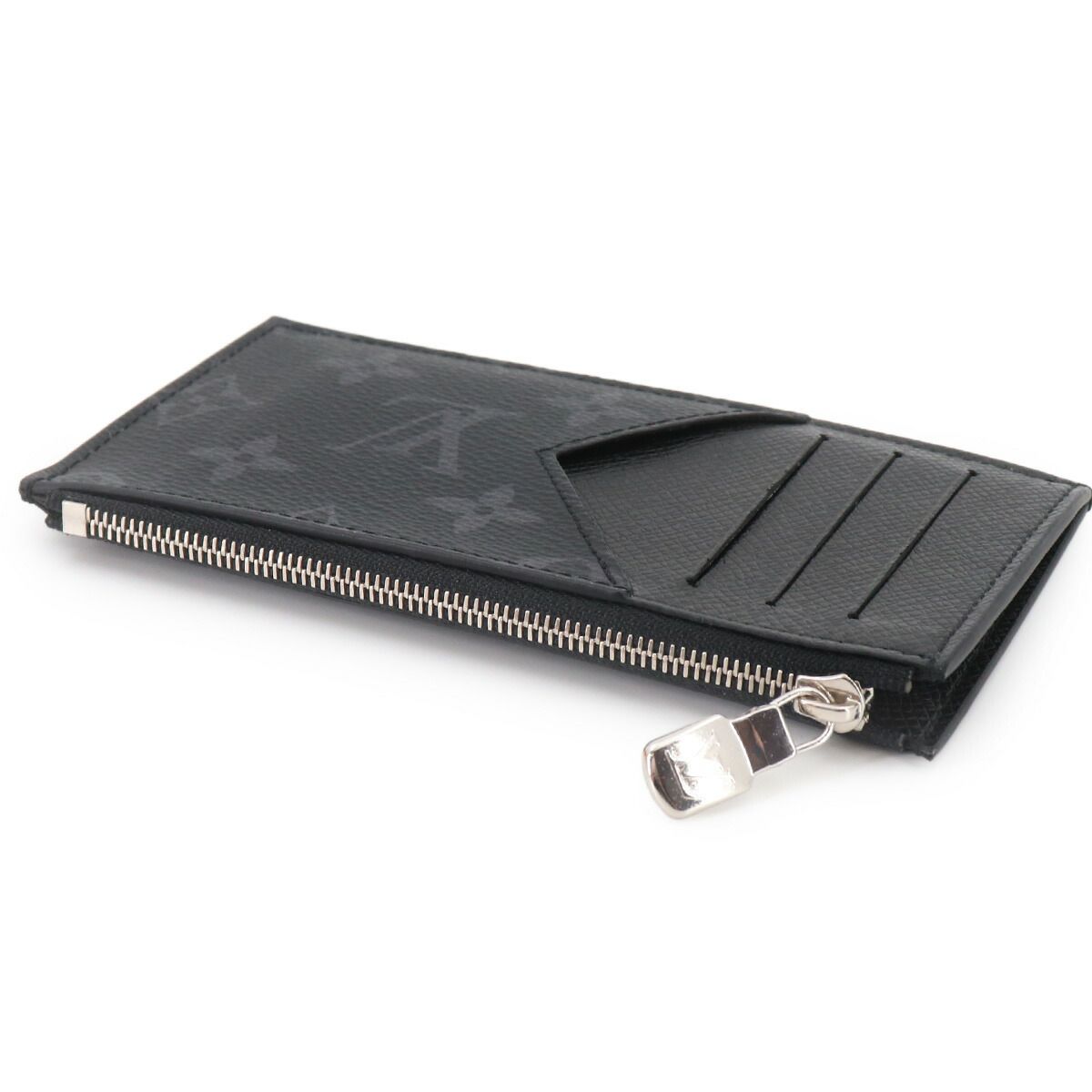 Louis Vuitton Taigarama Coin Card Holder Case Noir — view 5