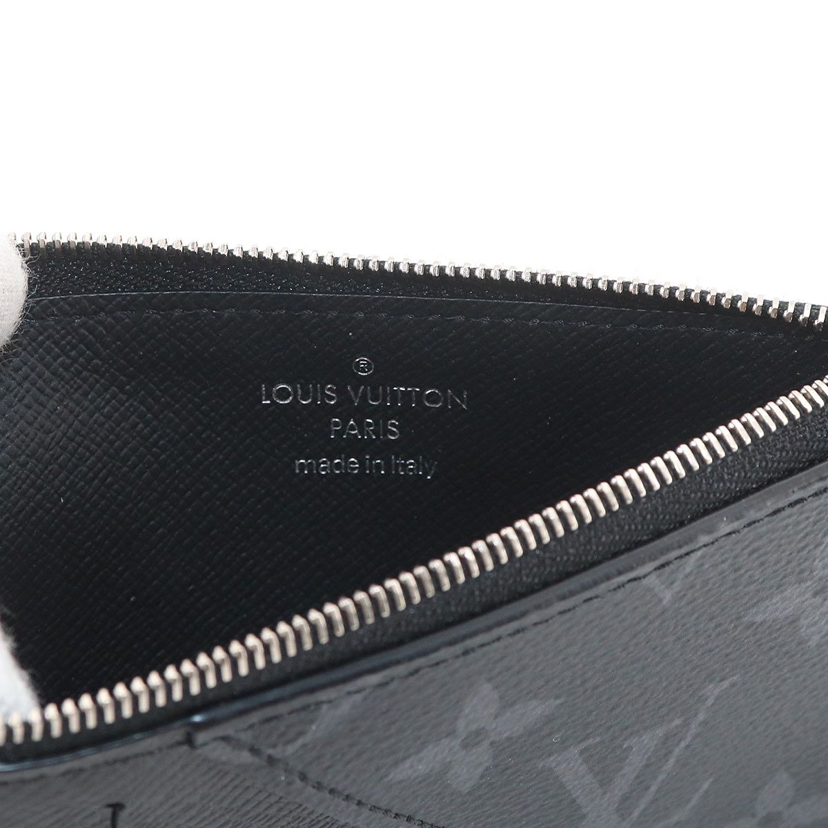 Louis Vuitton Taigarama Coin Card Holder Case Noir — view 6