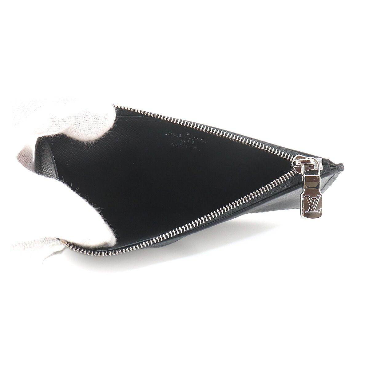 Louis Vuitton Taigarama Coin Card Holder Case Noir — view 5