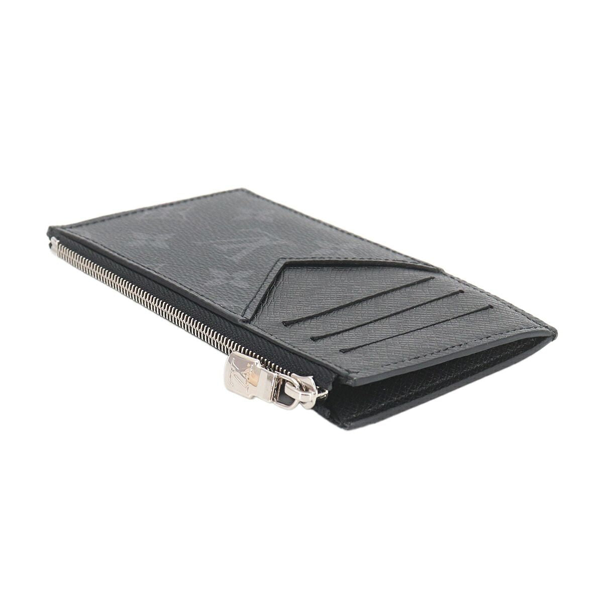 Louis Vuitton Taigarama Coin Card Holder Case Noir — view 4
