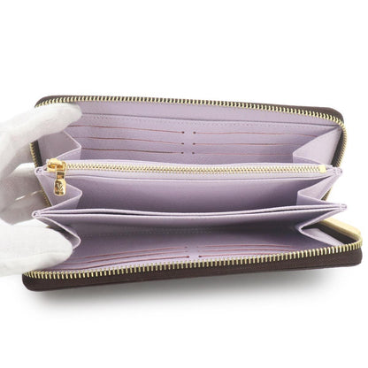 Louis Vuitton Monogram Zippy Wallet Zip Around Misty Lilac — view 6