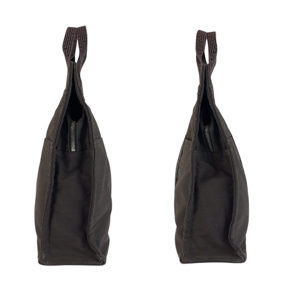 Hermes Her Line Gray Silver Polyamide Polyester Tote — view 7