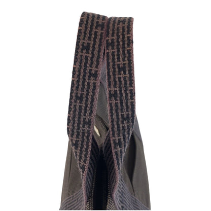 Hermes Her Line Gray Silver Polyamide Polyester Tote — view 8