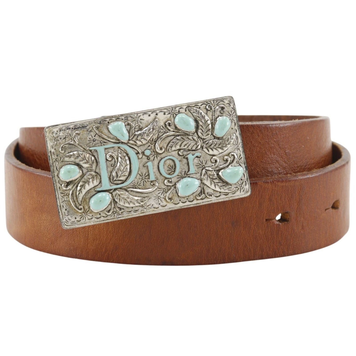 Dior Leather Brown Belt