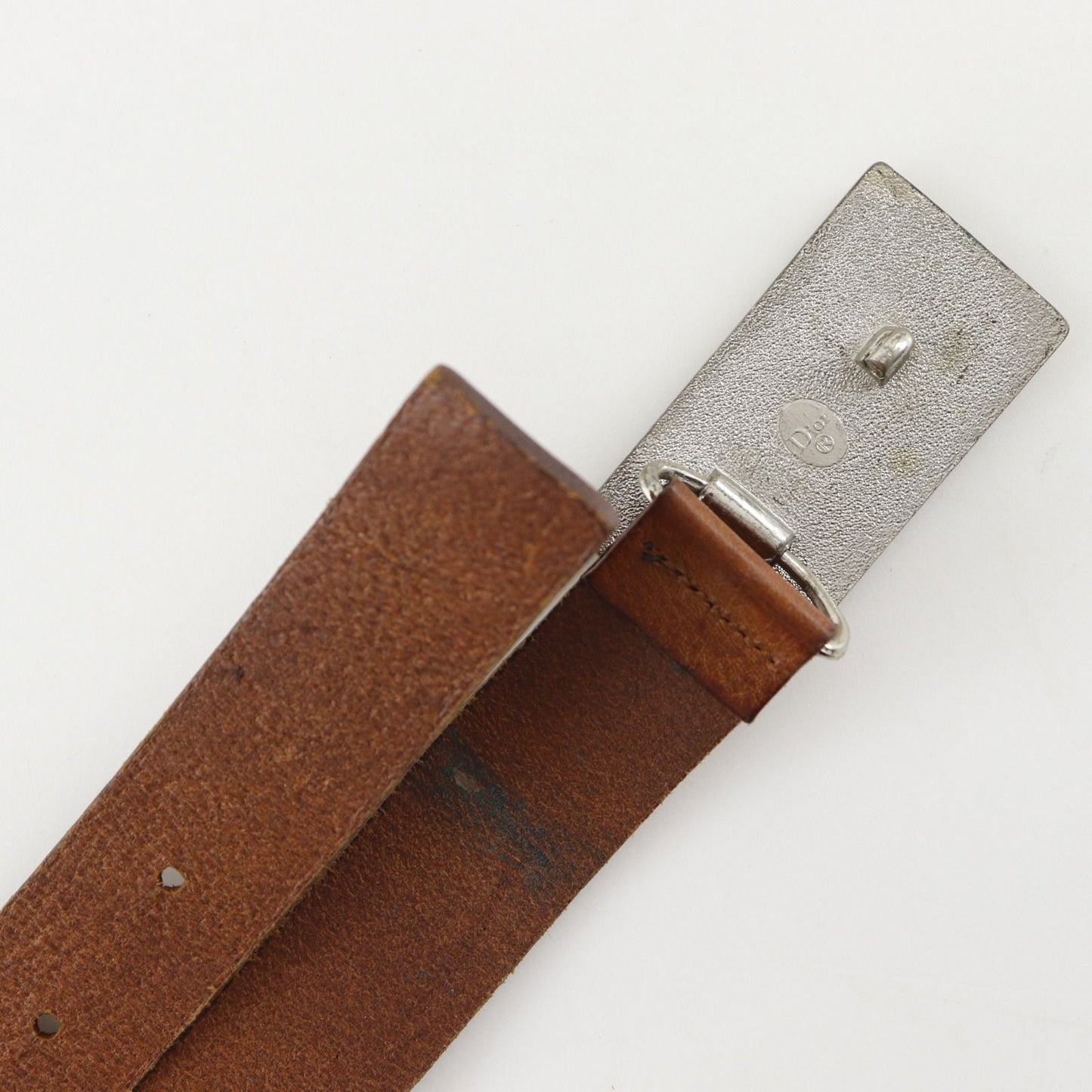 Dior Leather Brown Belt — view 5