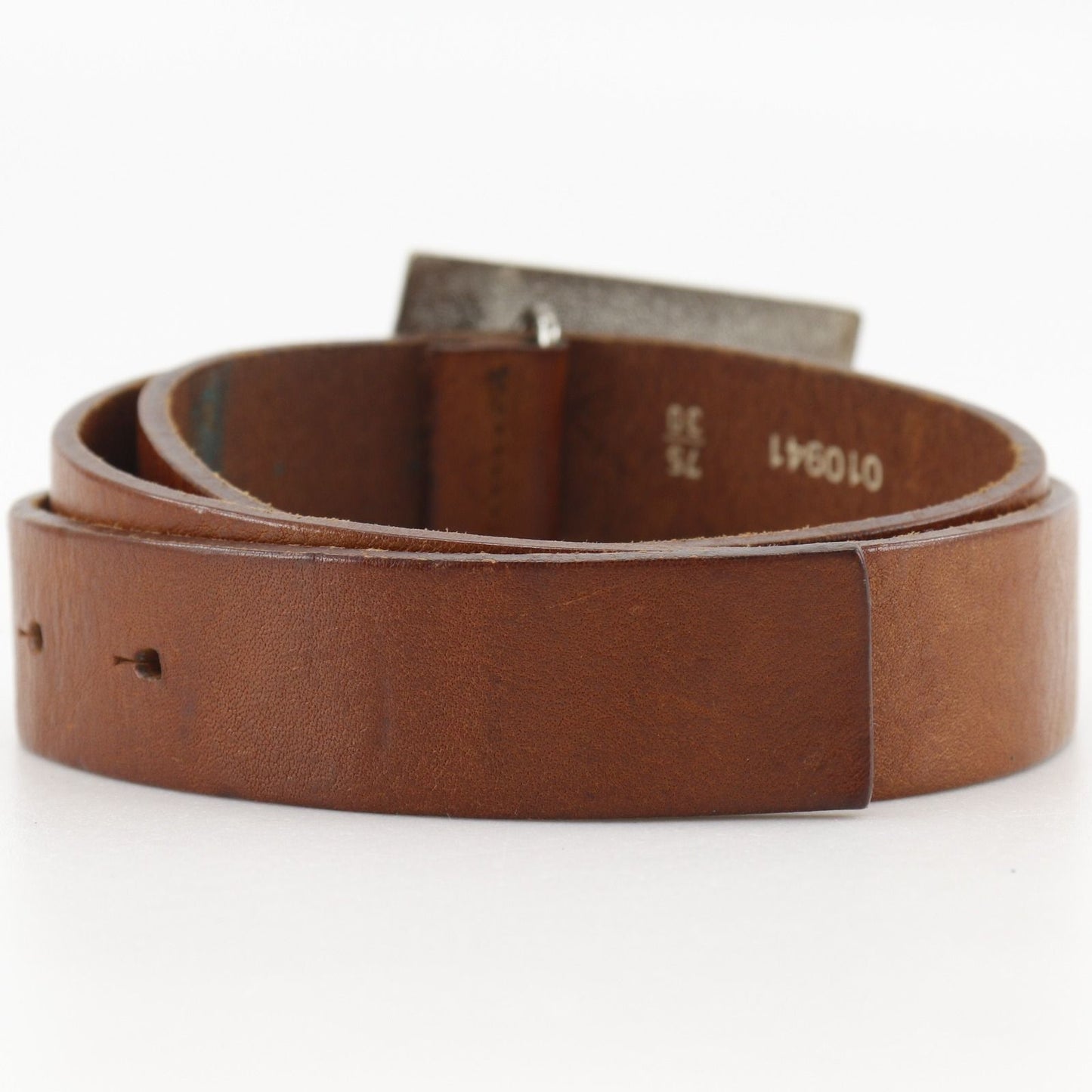 Dior Leather Brown Belt — view 3