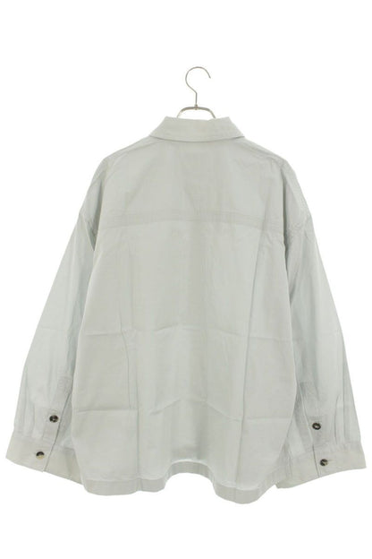 Bottega Veneta Cotton Silk Oversize Long Sleeve Shirt 48 — view 2