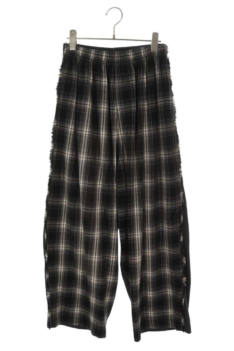 Balenciaga Hybrid Check Large Long Pants