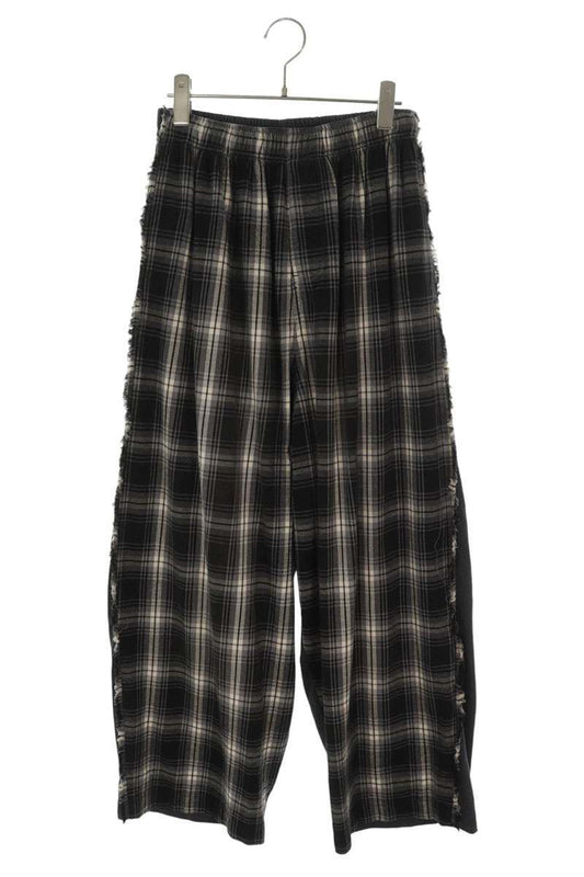 Balenciaga Hybrid Check Large Long Pants