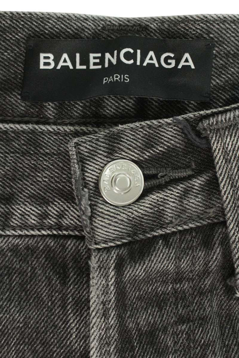 Balenciaga Straight Denim Pants — view 3